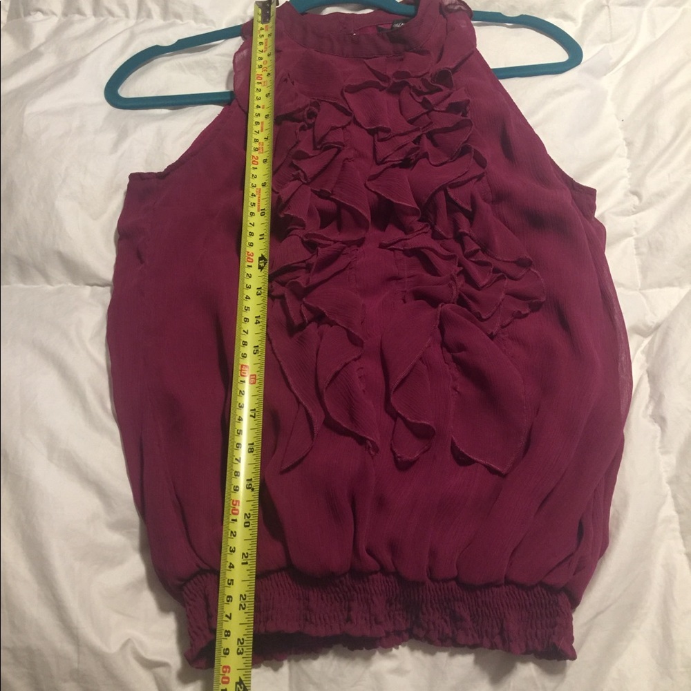 Mossimo Tank Top with Ruffles - Picture 3 of 5